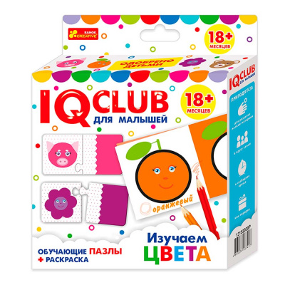 Учебные пазлы с раскраской Изучаем цвета Ranok 13152030Р
